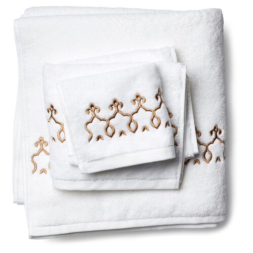 Marrakesh 3-Pc Towel Set, Rattan~P77422186
