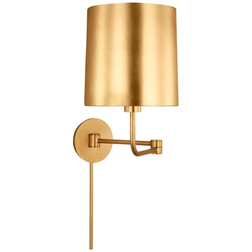 Go Lightly Swing Arm Plug-In Wall Light Go Lightly Swing Arm Plug-In Wall Light