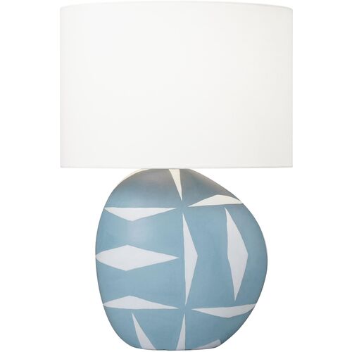 Franz Ceramic Table Lamp, Semi Matte Lavender~P77657926