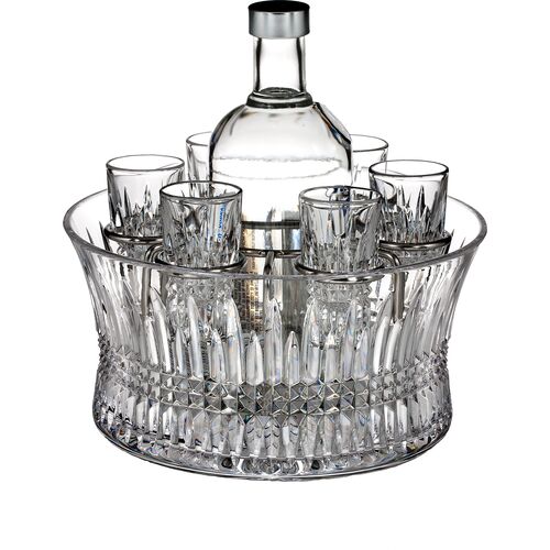 Lismore Diamond Vodka Chiller Set~P77652632