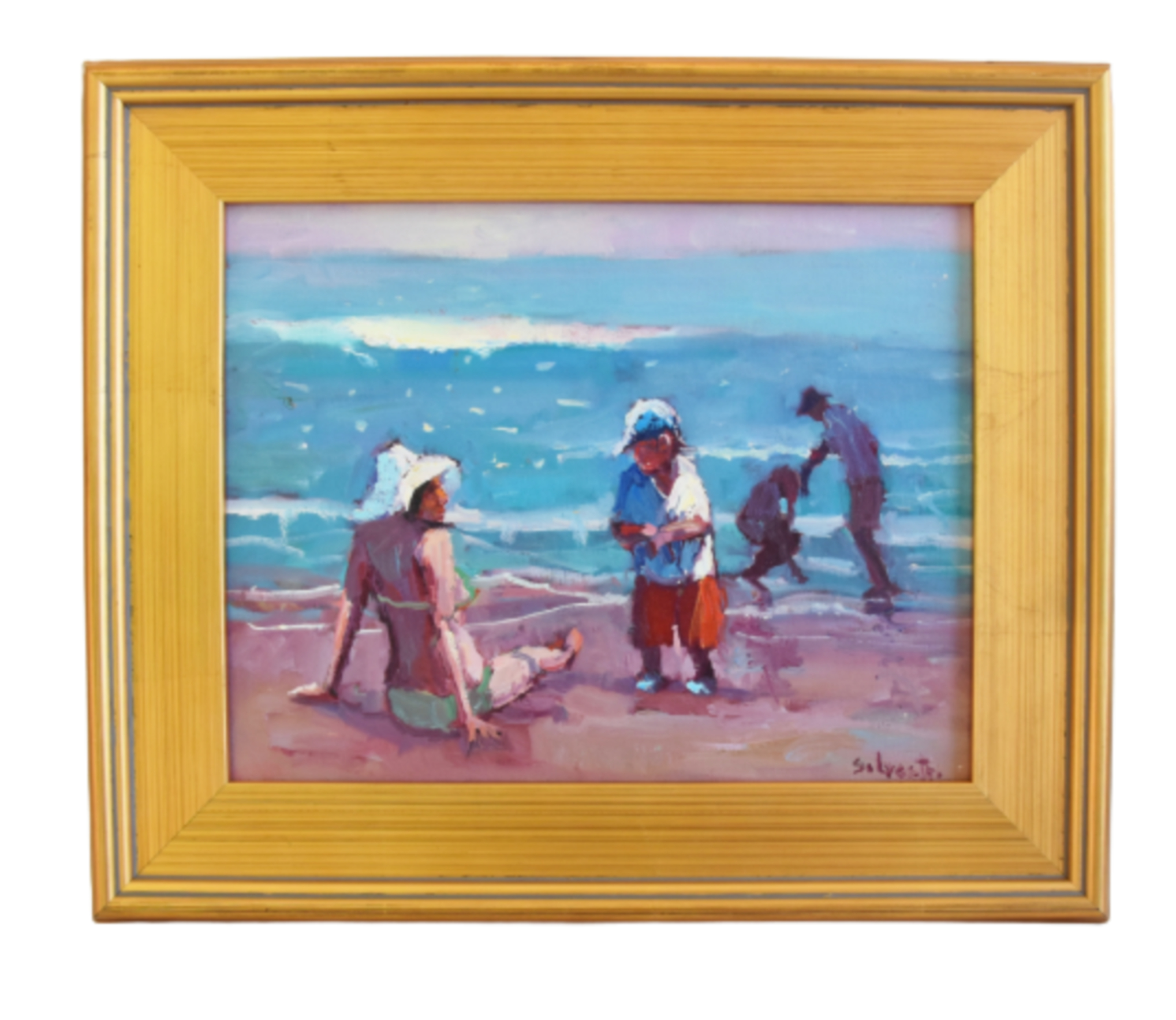 Silvio Silvestri, Coastal Beach Seascape