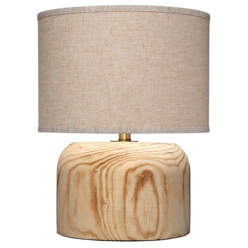 Timber Wooden Table Lamp, Natural
