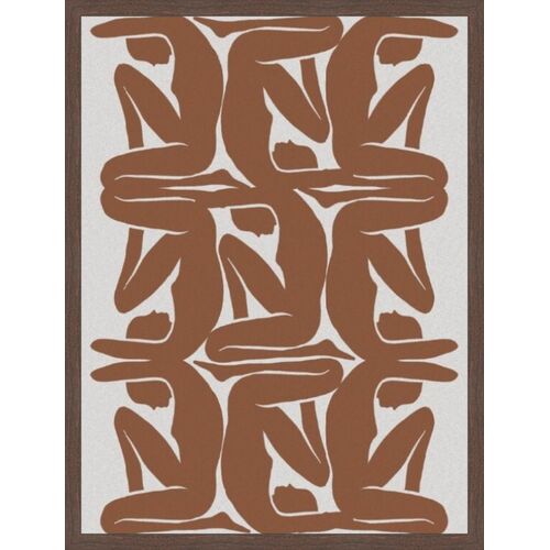 Abstract Silhouette Pattern Painting by Olive Perry Abstract Silhouette Pattern Painting by Olive Perry