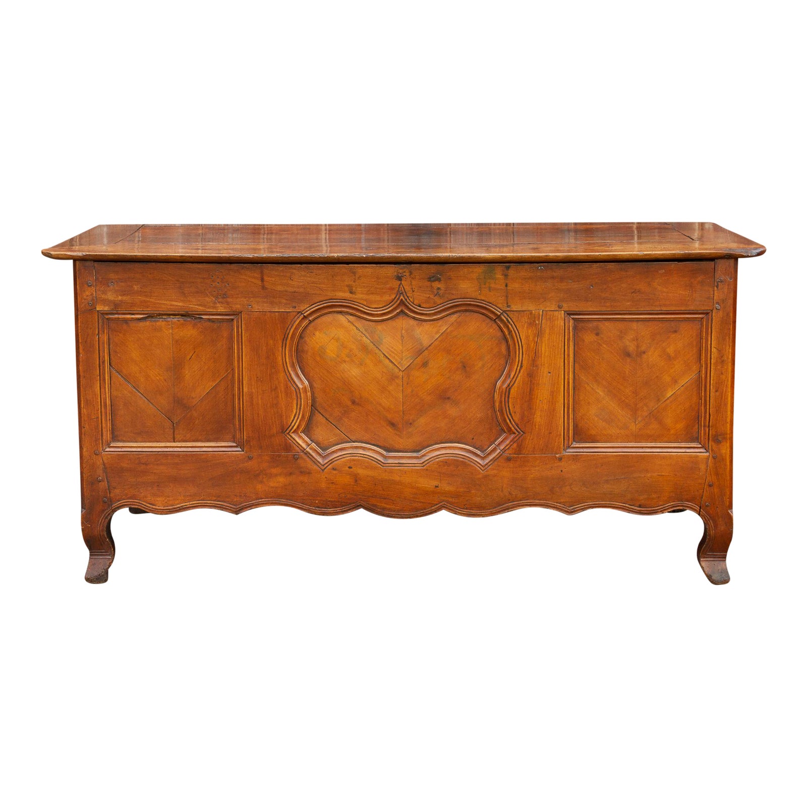 Early 1800's French Fruitwood Chest~P77612361