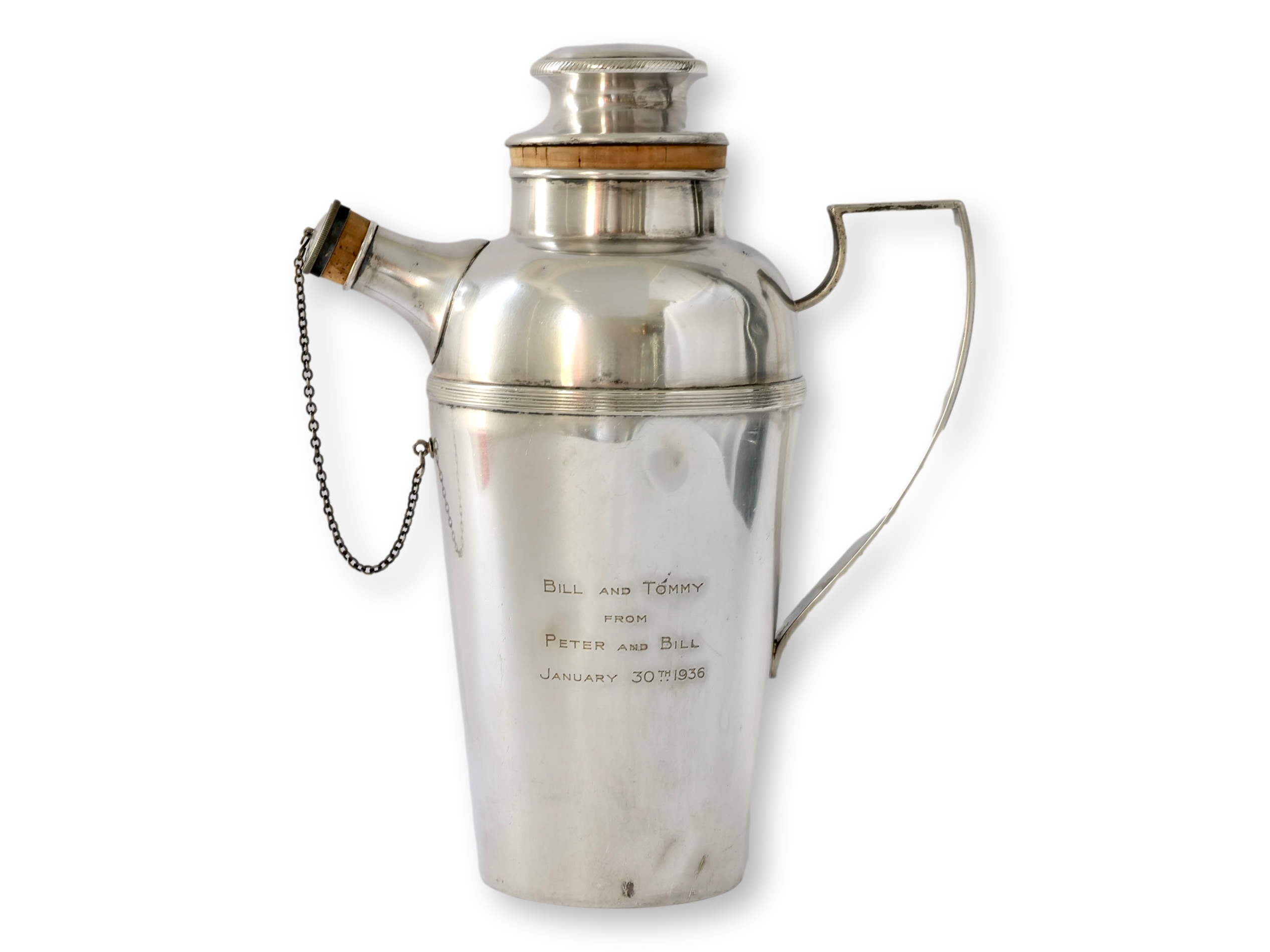 1936 Cocktail Shaker LGBTQ Wedding Gift~P77726835