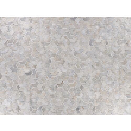 Natural Hide Cowhide hand-tufted Rug, Ivory~P77650119