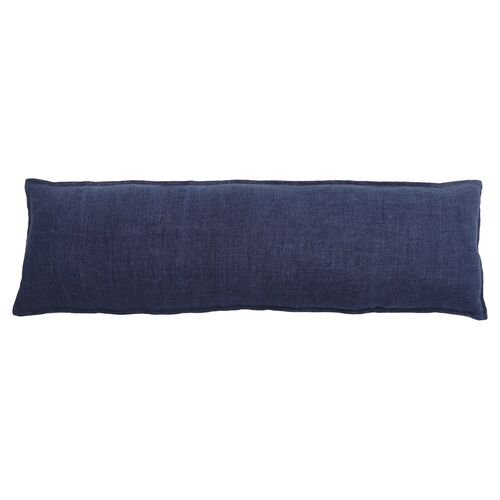 Montauk 18x60 Body Pillow, Indigo Linen~P77346809