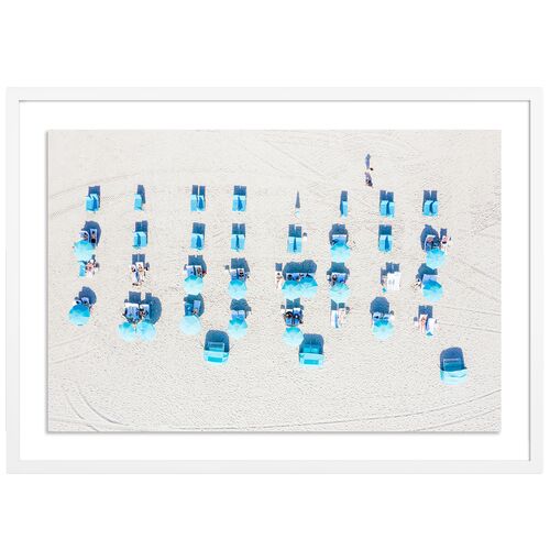 Miami Blue Umbrellas - Miami, Florida Photograph by Carly Tabak Miami Blue Umbrellas - Miami, Florida Photograph by Carly Tabak~P111121973