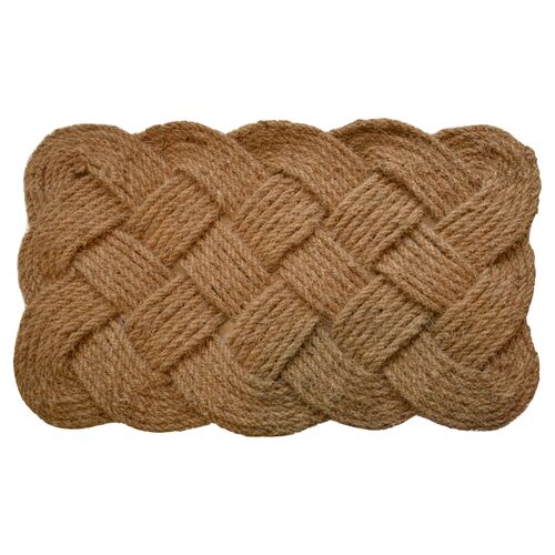 Rope Outdoor Mat, Brown~P76987737