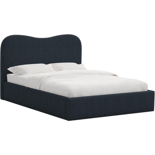 Cielo Platform Bed, Linen Cielo Platform Bed, Linen