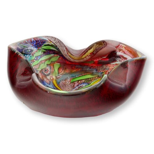 Ruby Red Murano Glass Bowl Ruby Red Murano Glass Bowl