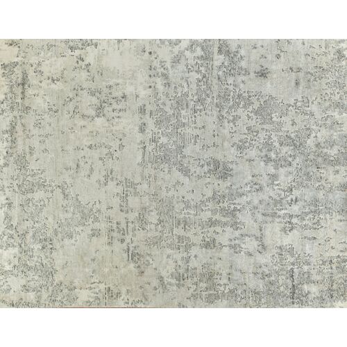 Cosmo Hand-Knotted Rug, Gray/Beige Cosmo Hand-Knotted Rug, Gray/Beige