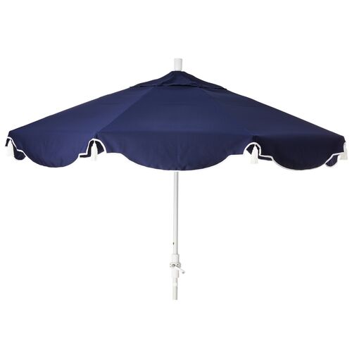 San Marco Patio Umbrella, Navy Sunbrella~P77572140