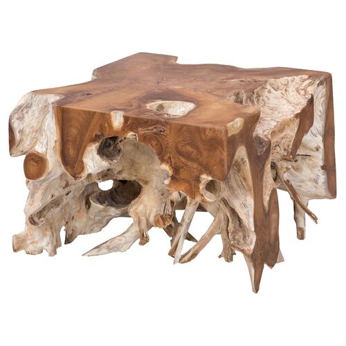 Whistler Teak Root Coffee Table, Natural~P77541628