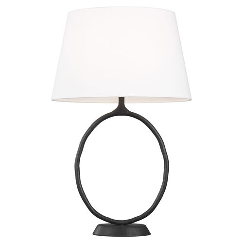 Indo Table Lamp, Aged Iron~P67478040