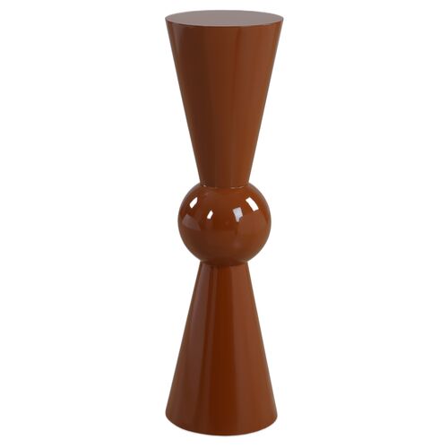 Jolene Drink Table, Orange/Red