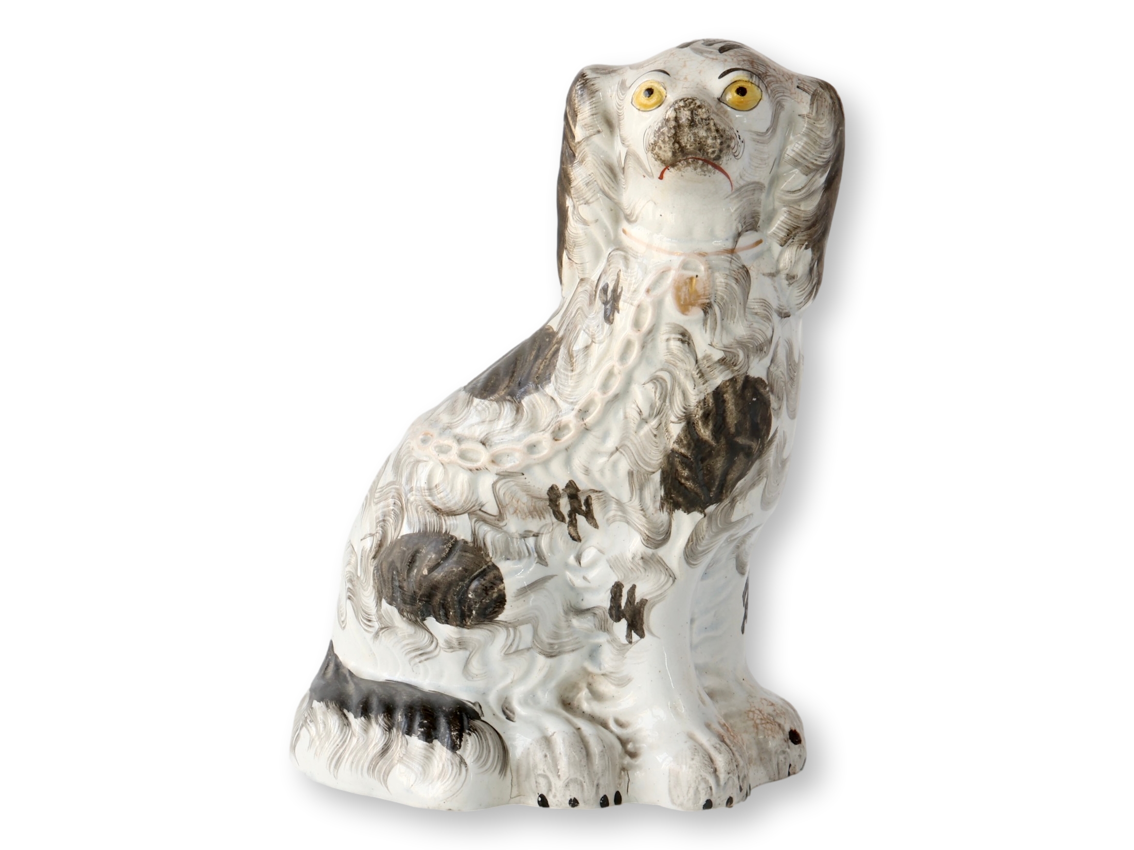Antique English Staffordshire Dog~P77719642