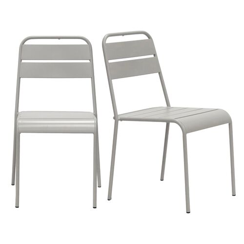 S/2 Terrafirma Outdoor Side Chairs