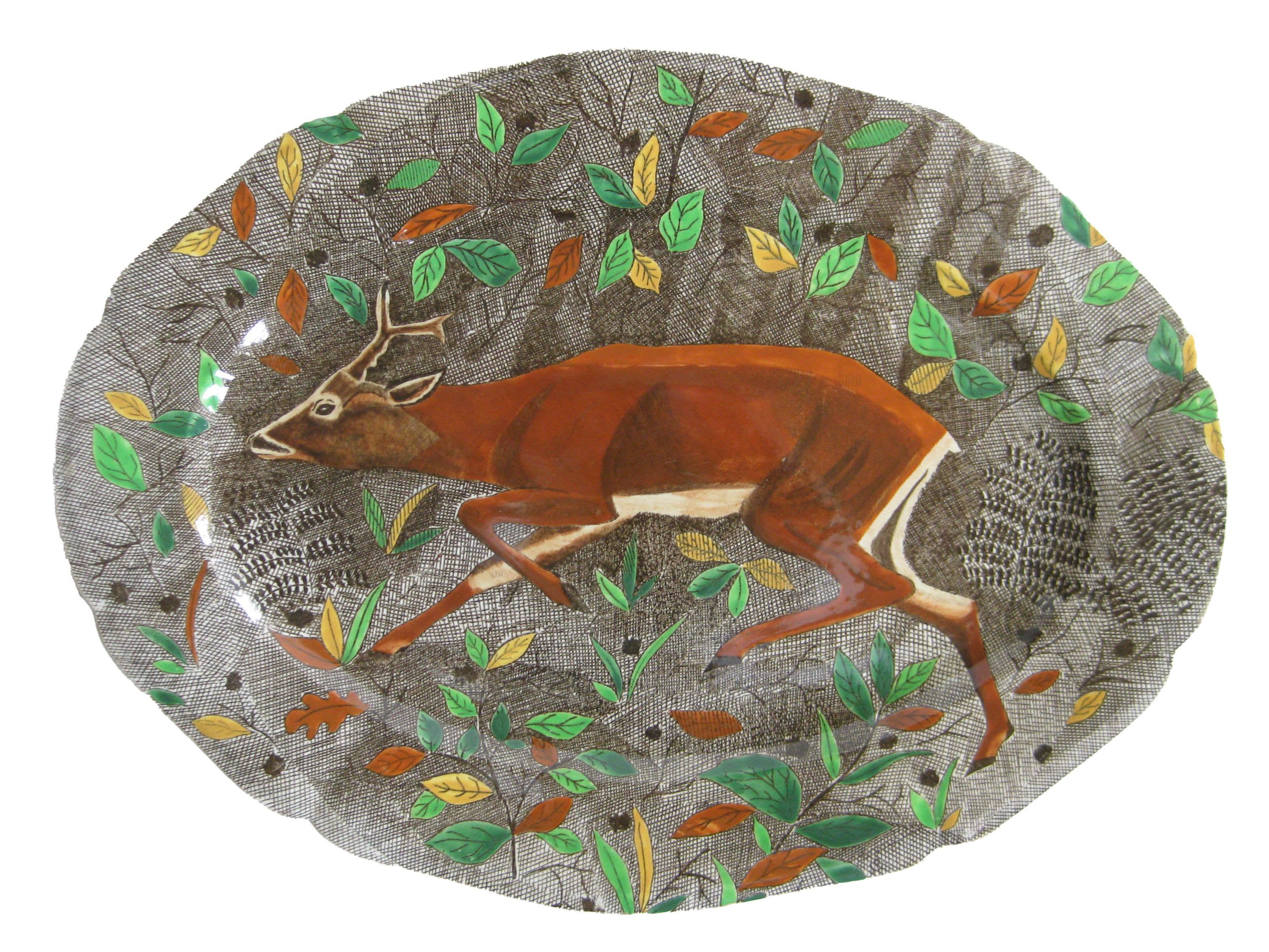 Gien French Faience Deer Platter~P77659240