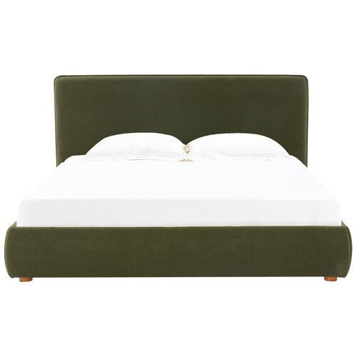 Laszlo Faux Shearling Bed