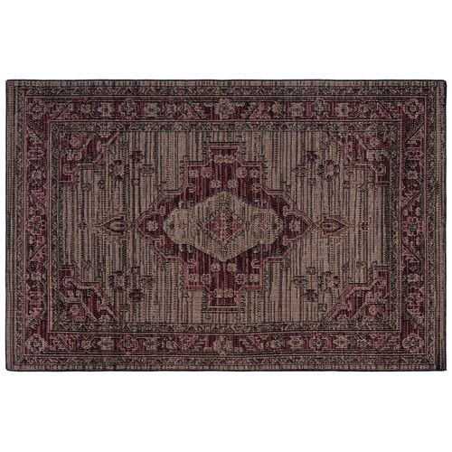 Bliss Rug, Dark Beige/Burgundy