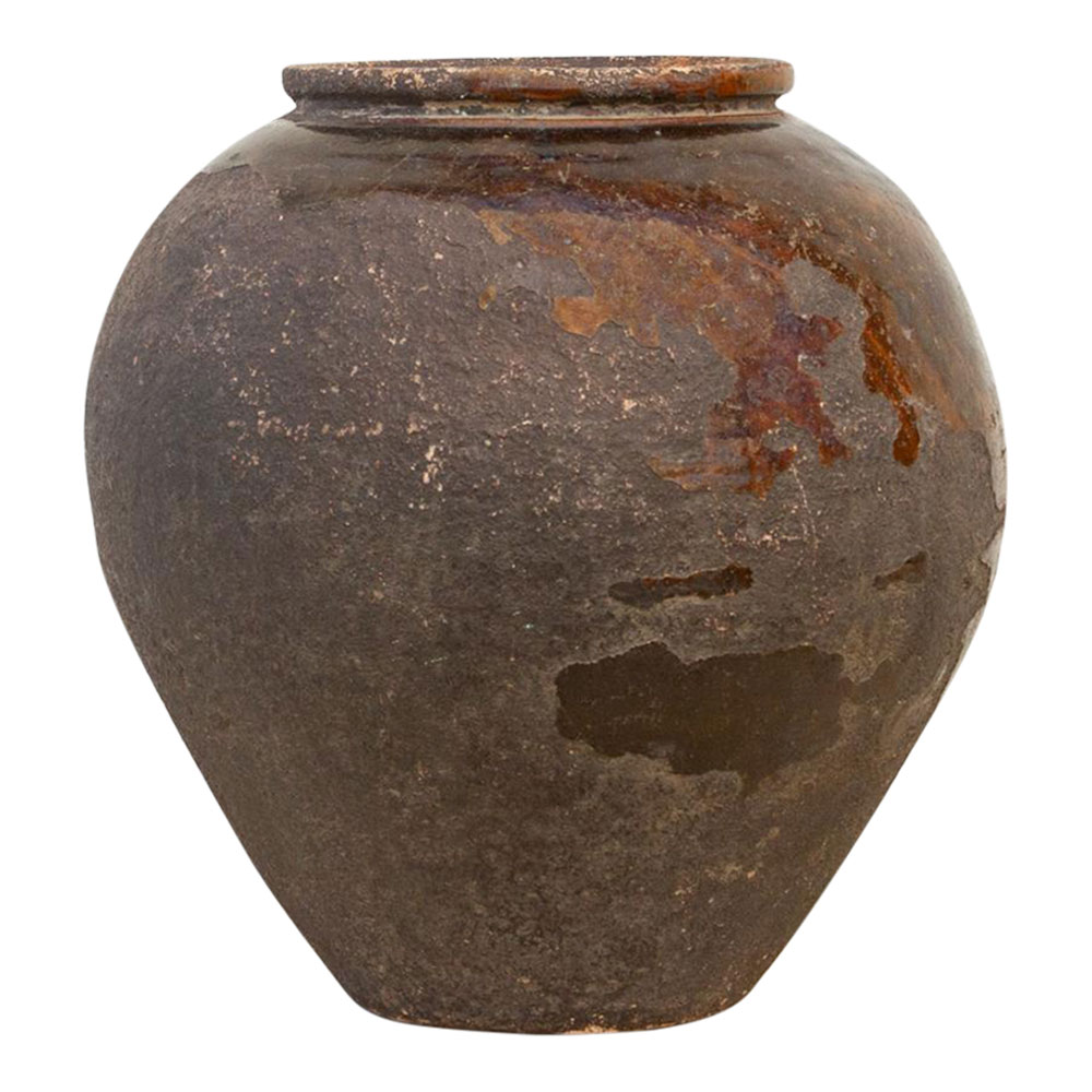 Antique Southeast Asian Martaban Vase~P77659338