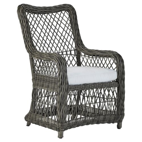 Mystic Harbor Outdoor Armchair, French Gray~P77576797