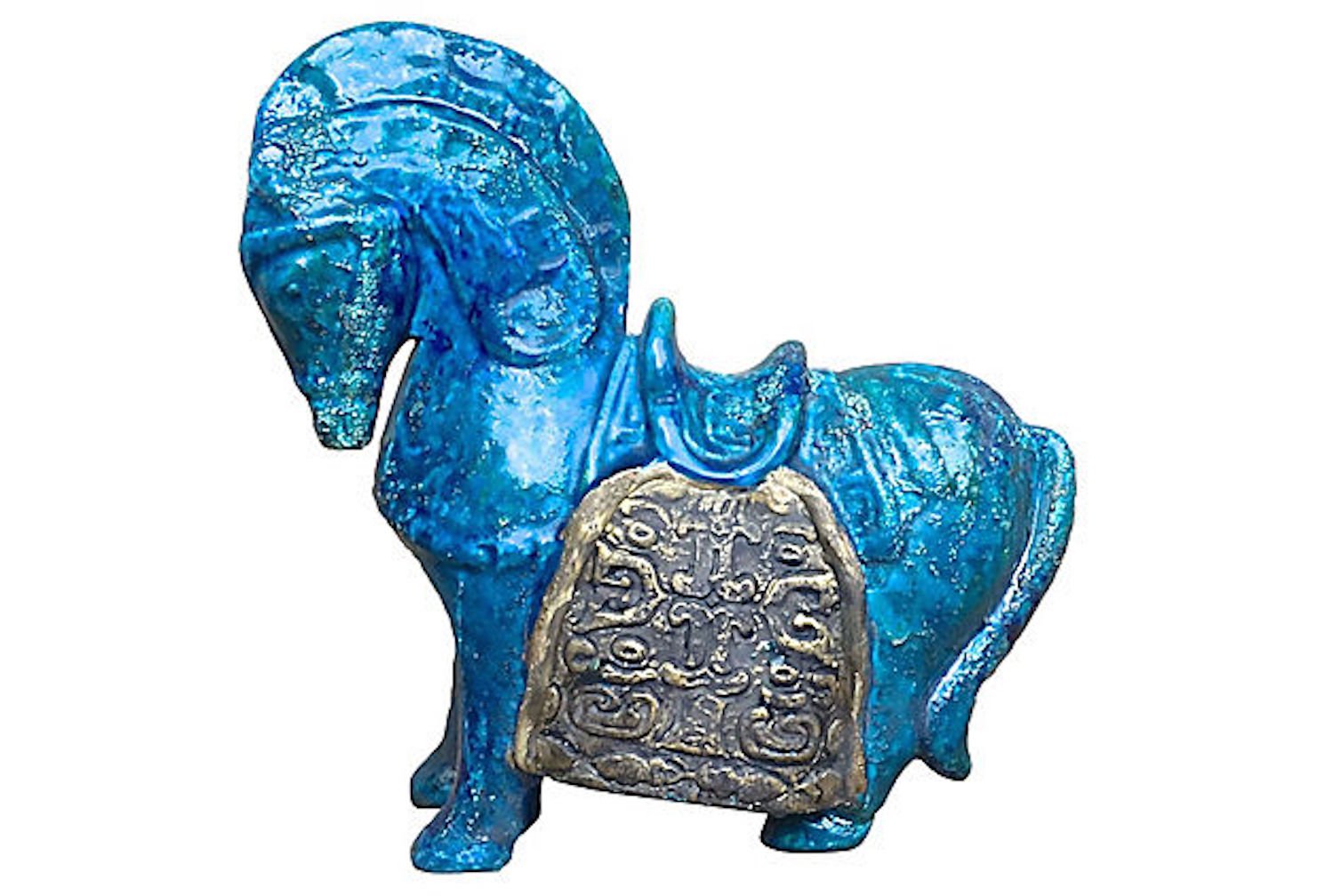 Midcentury Modern Ceramic Horse Figurine~P77550995