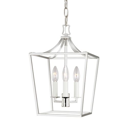 Southold Mini Lantern, Polished Nickel Southold Mini Lantern, Polished Nickel