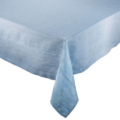 Chambray Linen Tablecloth