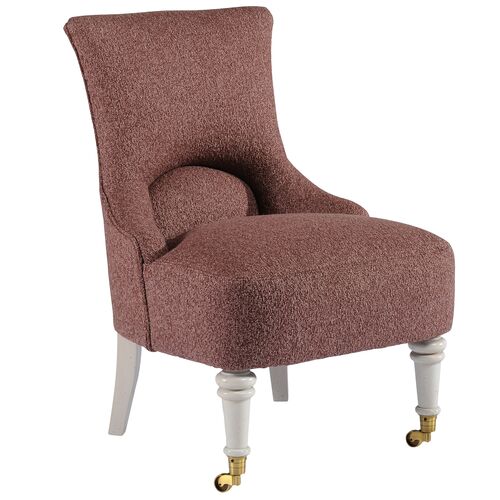 Mindy Accent Chair, Oxide Red