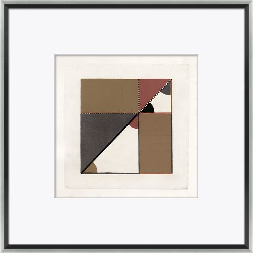 Bespoke by Baker, Euclids Geometry Series 10, 21.25" x 21.25"