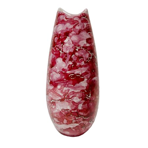 1960s McCoy Marble Glaze Vase~P77599932