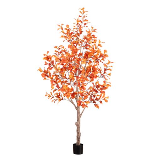 9ft. Autumn Oak Artificial Fall Tree
