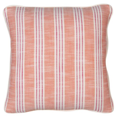 Quogue Outdoor Pillow, Coral/Pink~P77650064