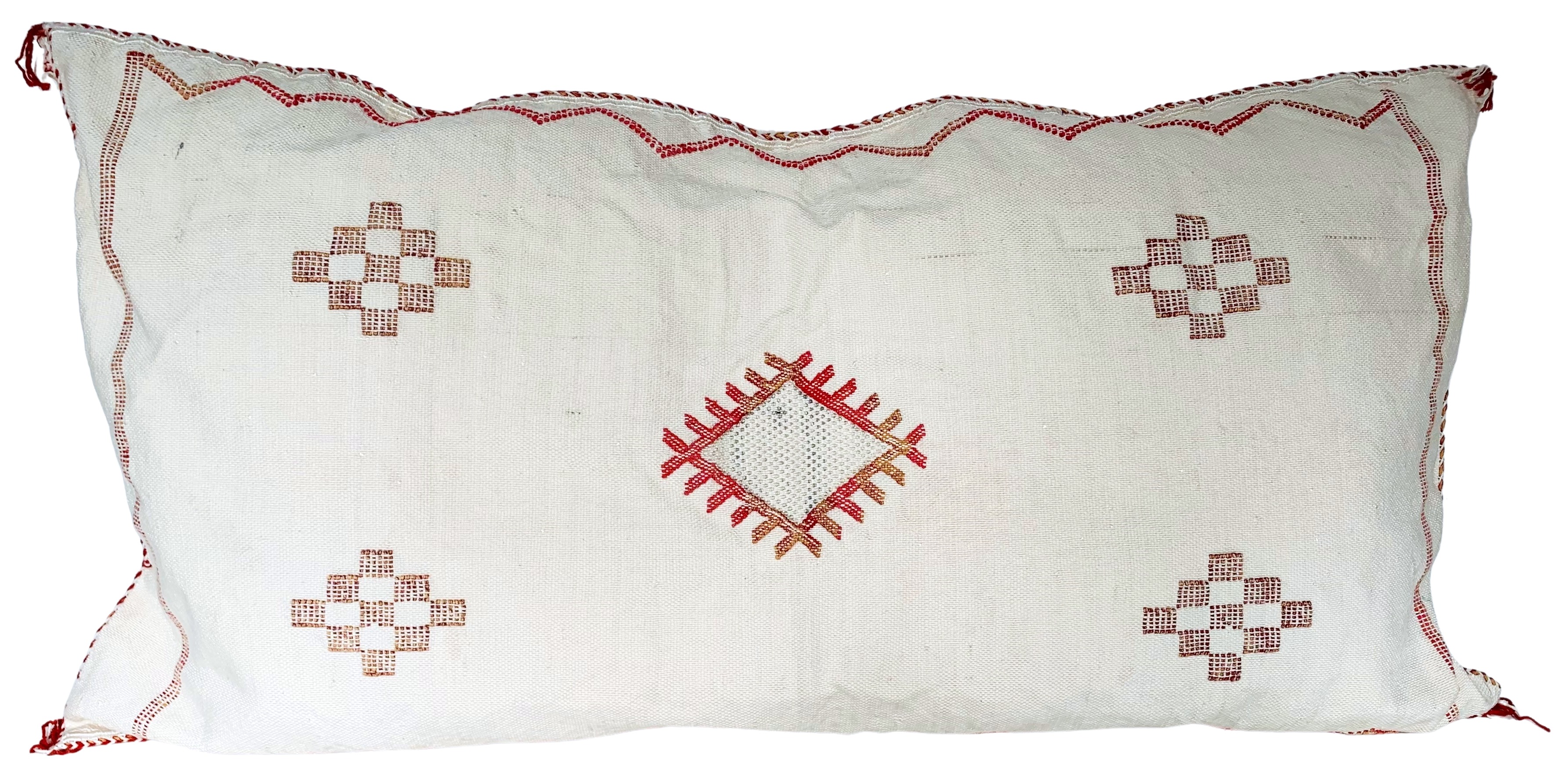Moroccan Sabra Silk Lumbar Pillow~P77660283