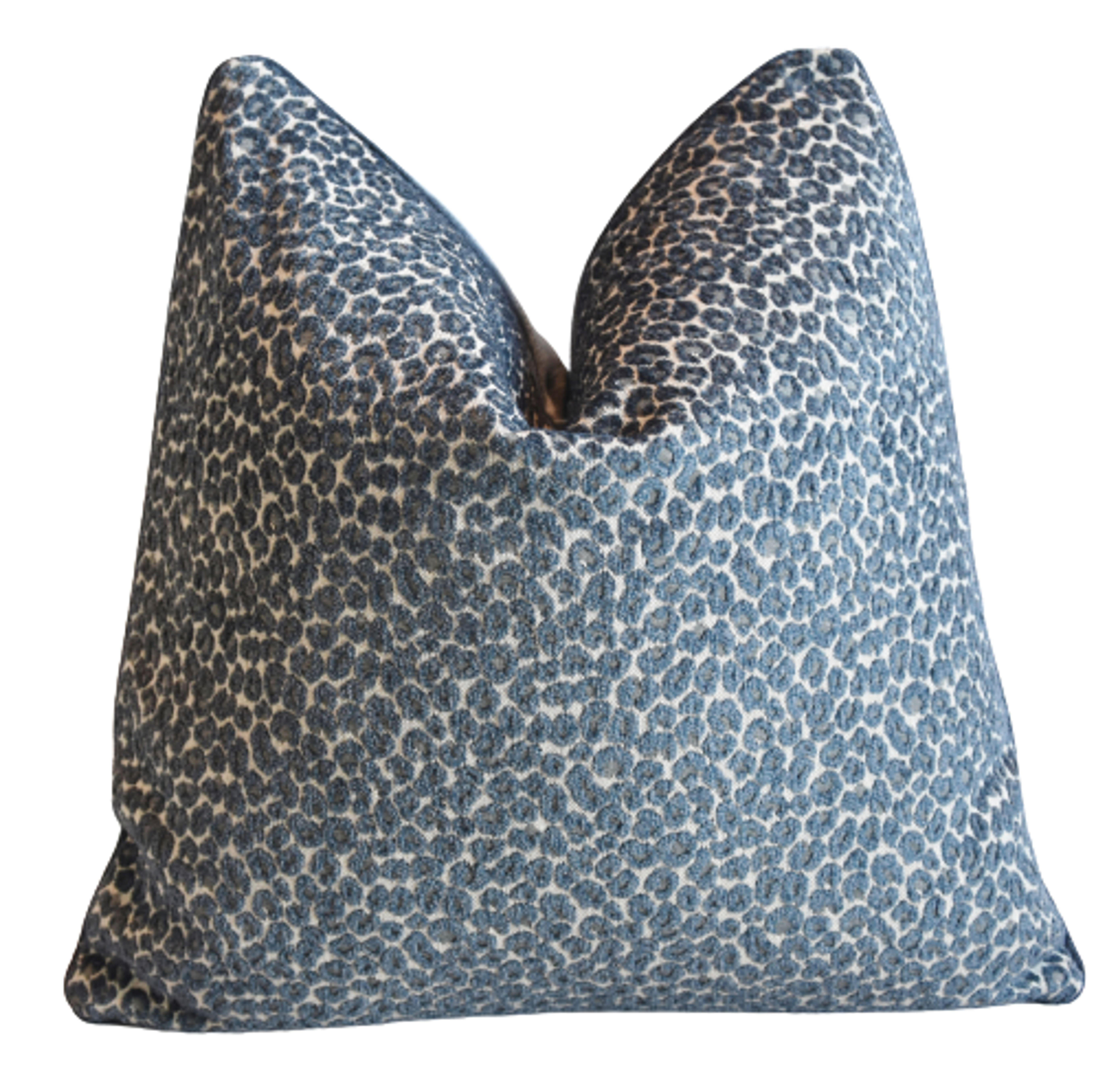 Kravet Cheetah Velvety-Chenille Pillow~P77679392