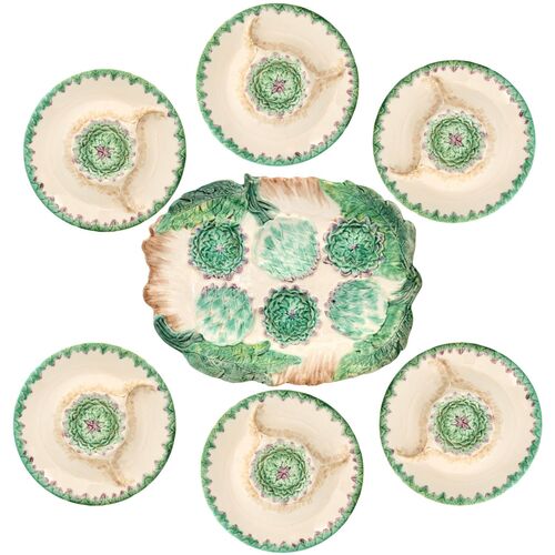 French Longchamp Artichoke Set, 7pc