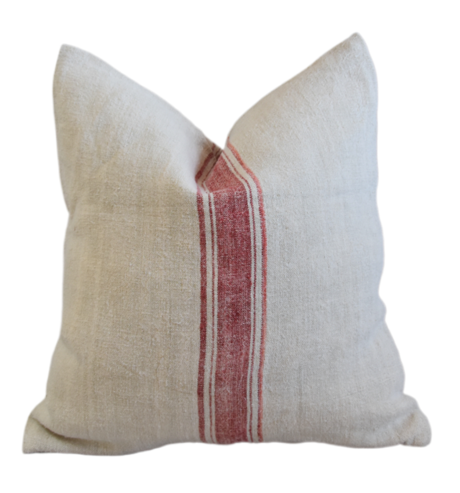 French Country Grain Sack Pillow~P77740916