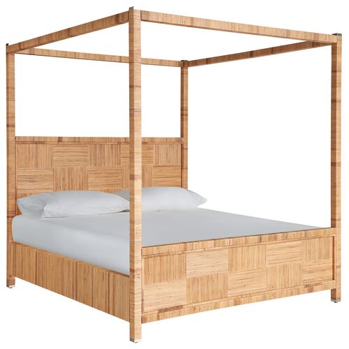 Modern Four Poster Bed King
