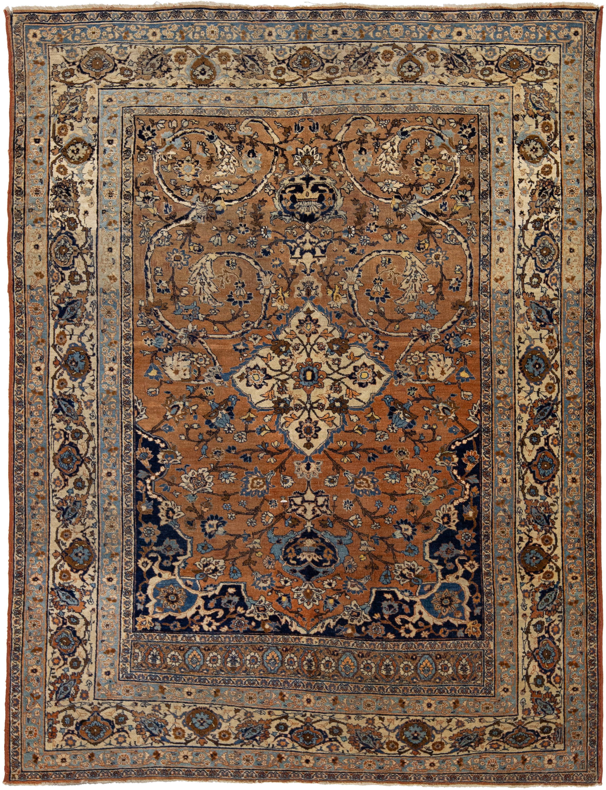Antique Persian Tabriz Rug~P77663724