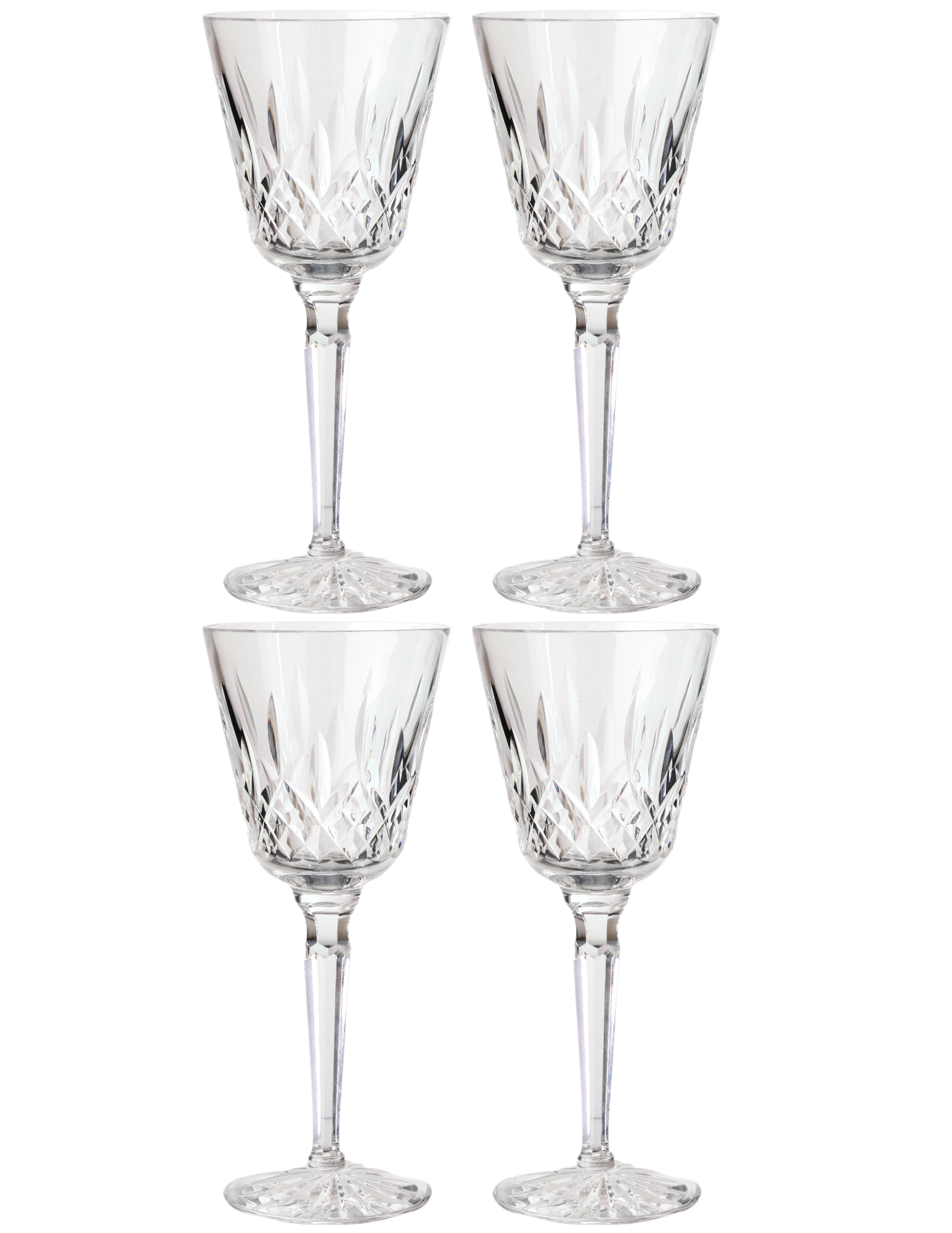 Waterford Lismore 7.5" Goblets, s/4~P77718870