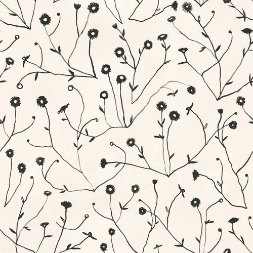 Curb Feelers Wallpaper, Black/Beige
