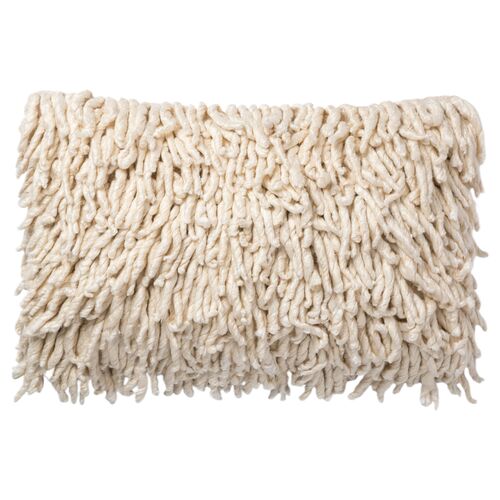 Sammi 16x26 Lumbar Pillow, Cream Sammi 16x26 Lumbar Pillow, Cream