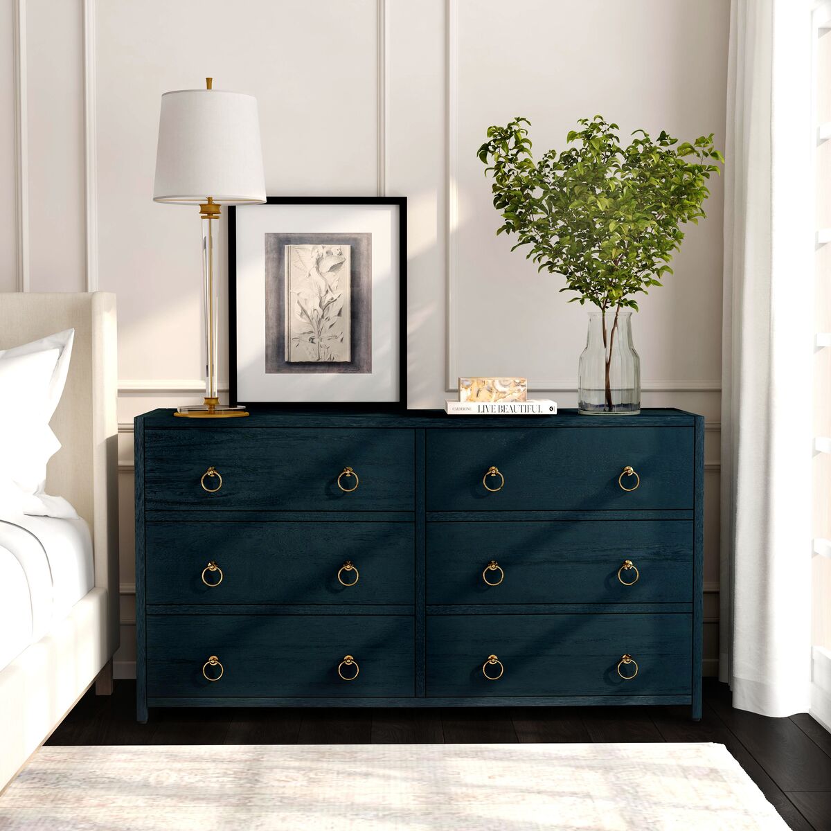 Sully 6-Drawer Dresser | One Kings Lane