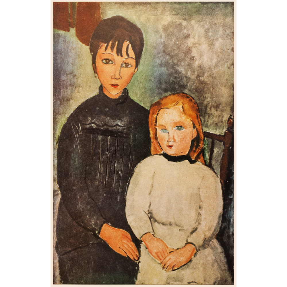 1947 Amedeo Modigliani, The Two Girls~P77660958