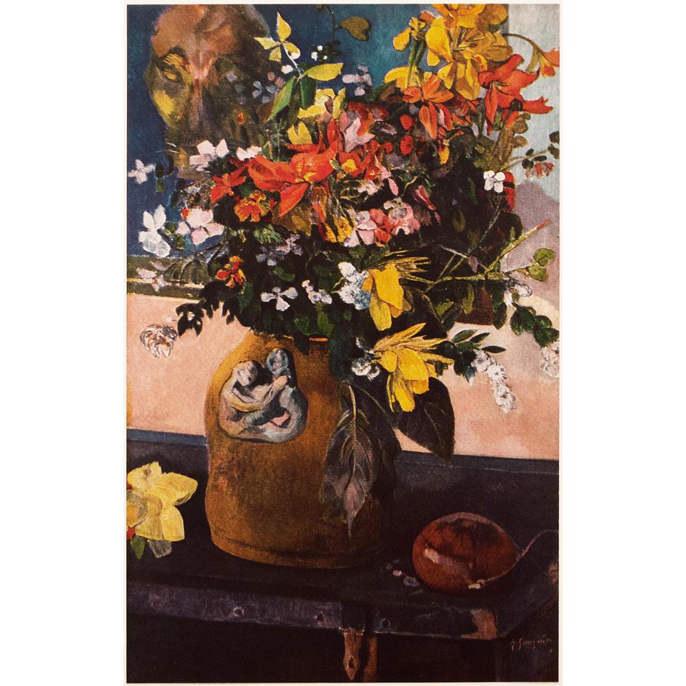 1950s Gauguin, Still Life With Flowers~P77586395