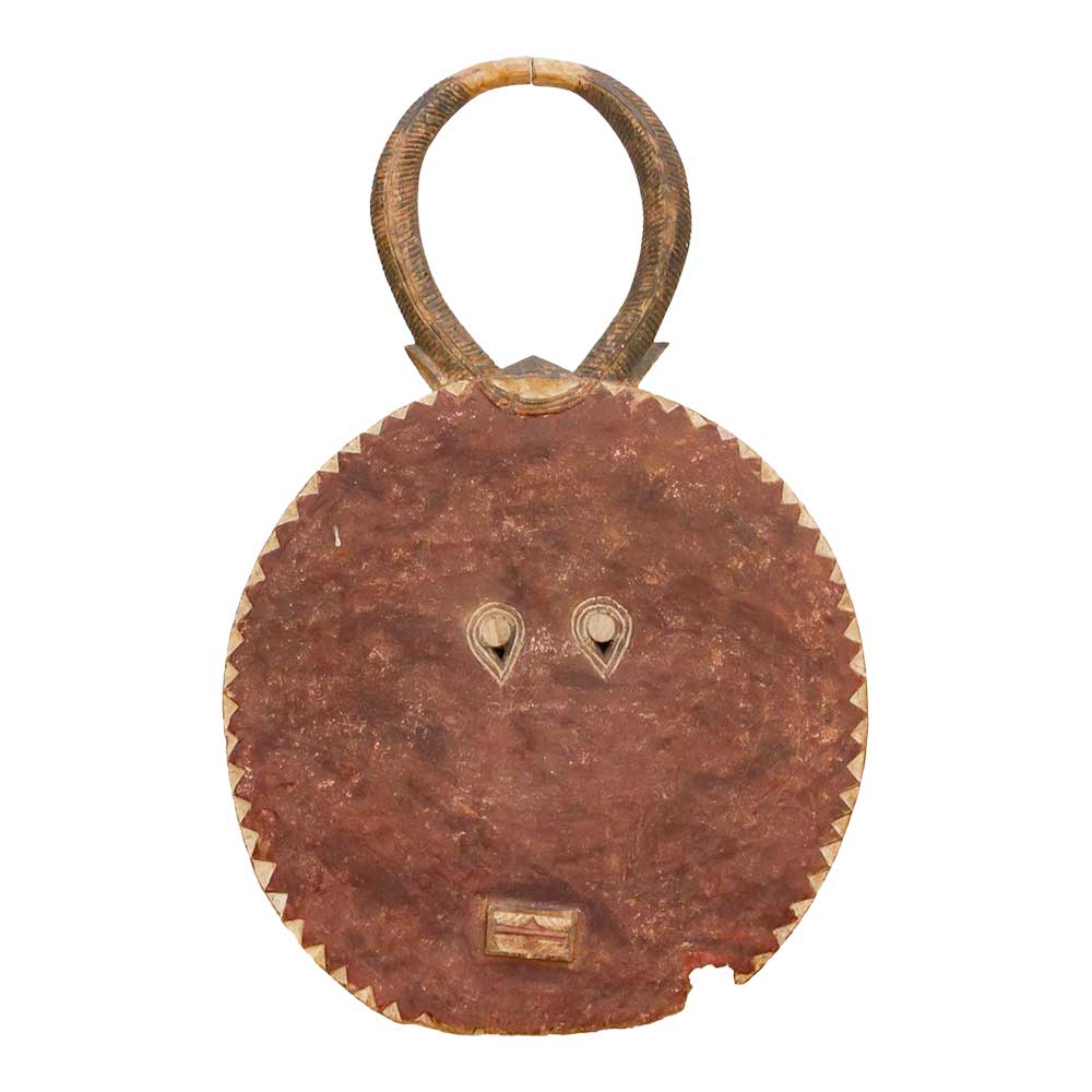 Rusted Brown African Sun Mask~P77707744