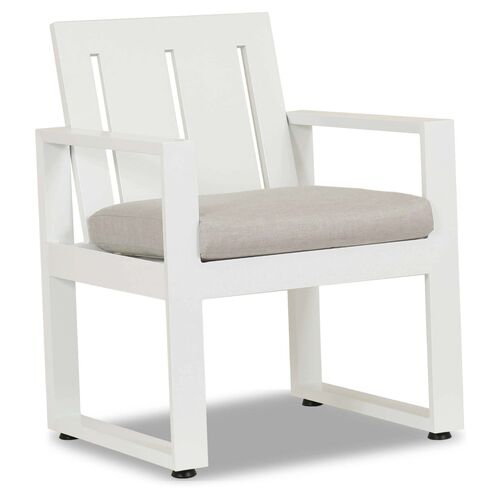 Harlyn Outdoor Dining Chair, Frost~P77567509