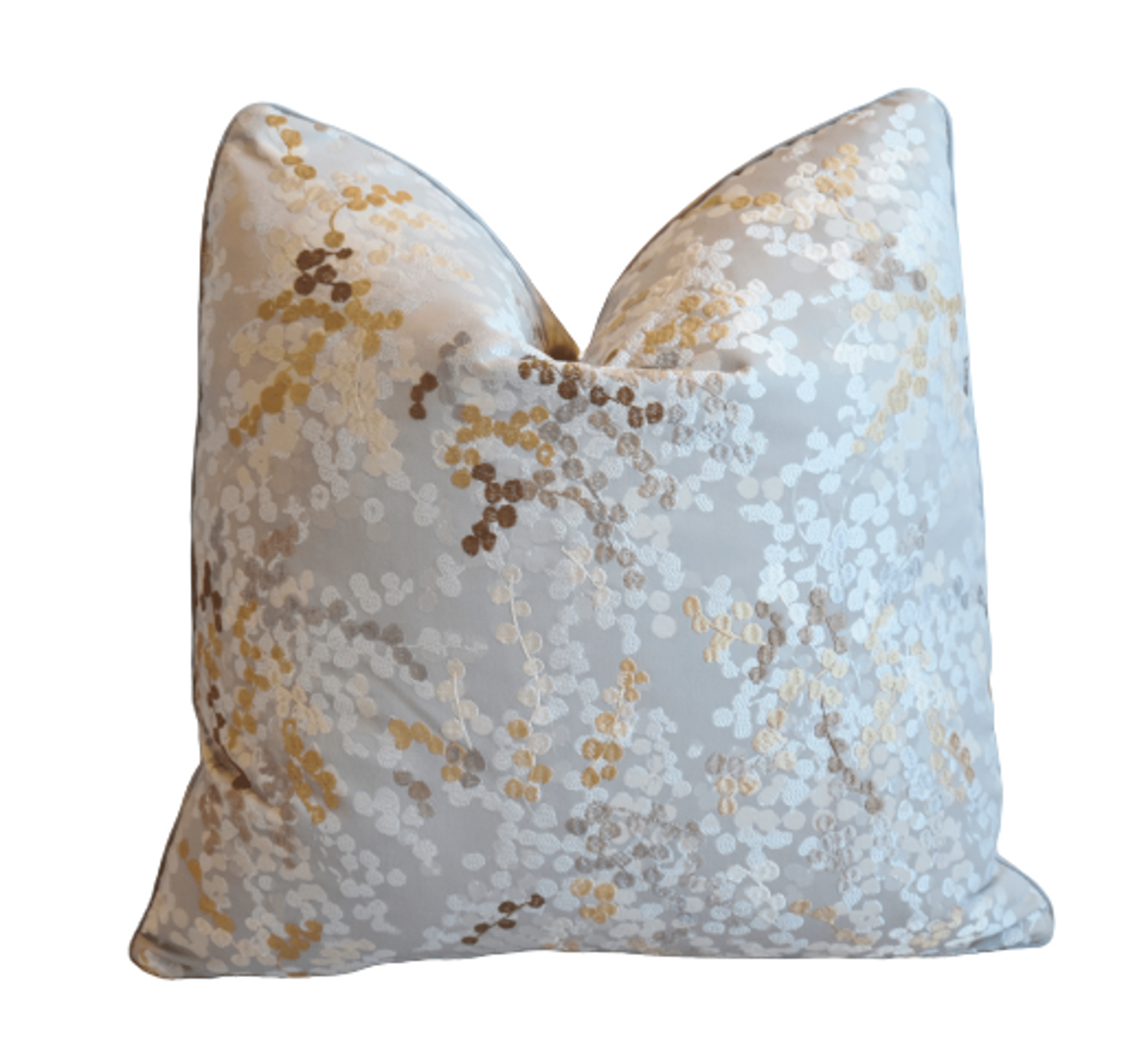 Colefax Fowler Embroidered Floral Pillow~P77683925